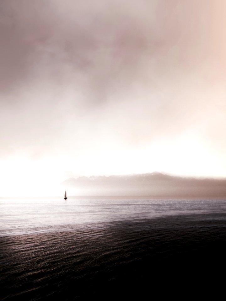 Horizon, Sea, Sky, Ocean