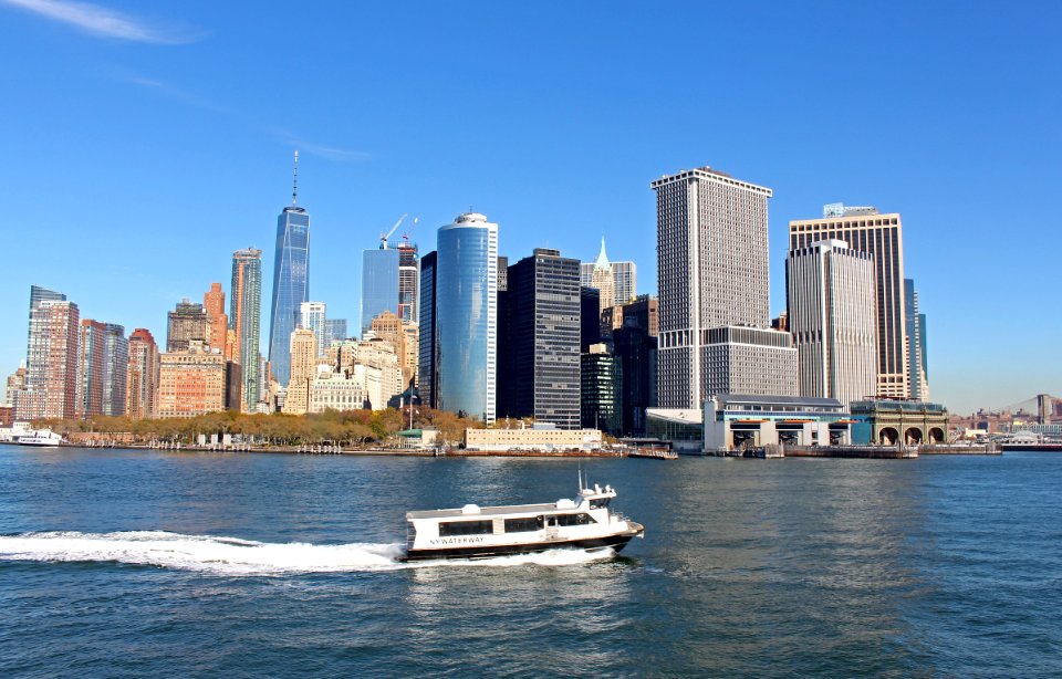 Skyline, City, Water Transportation, Skyscraper photo