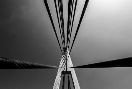 Black, Black And White, Monochrome Photography, Structure