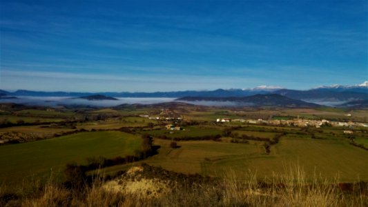 Highland, Grassland, Sky, Plain photo