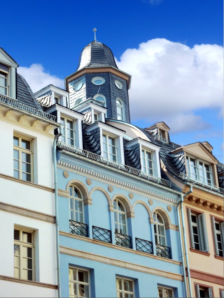 Building, Landmark, Classical Architecture, Town