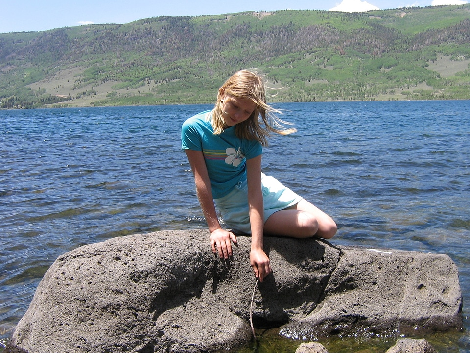 Teen childhood relax