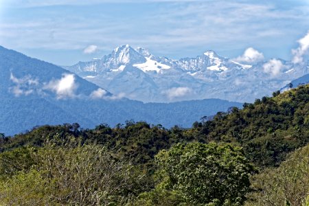 Mountainous Landforms, Mountain, Wilderness, Sky photo