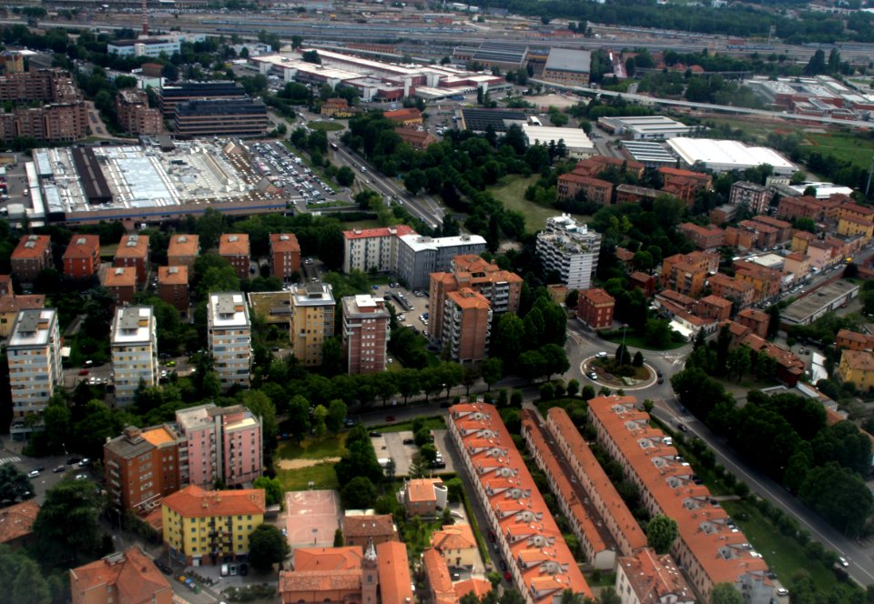 Urban Area, City, Birds Eye View, Suburb