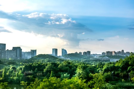 Skyline, City, Metropolitan Area, Sky