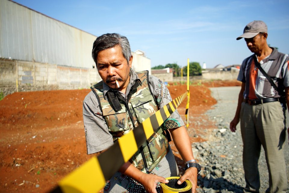Construction Worker, Tree, Plant, Vehicle