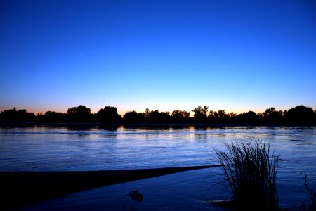 Reflection, Sky, Waterway, Horizon