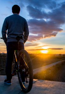 Sky, Land Vehicle, Bicycle, Cloud