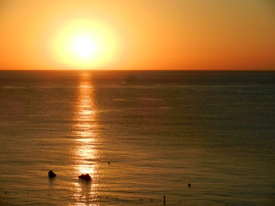 Horizon, Sea, Sunset, Sky photo