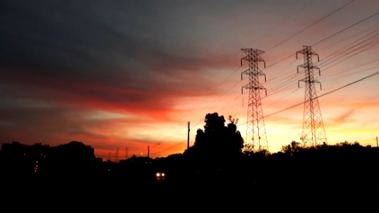 Sky, Electricity, Afterglow, Cloud