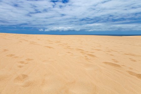 Sky, Erg, Aeolian Landform, Singing Sand photo