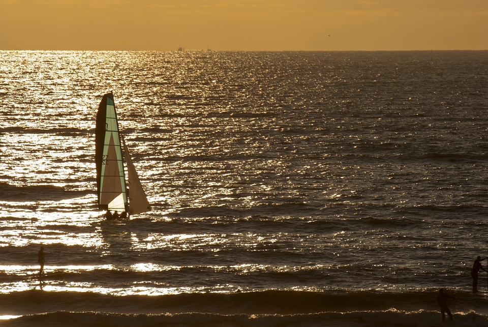 Zandvoort beach north sea