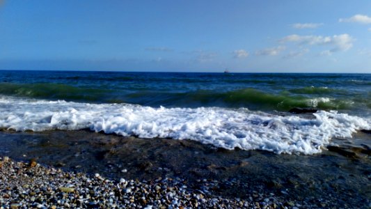 Sea, Wave, Shore, Body Of Water photo