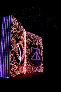 Purple, Light, Violet, Lighting