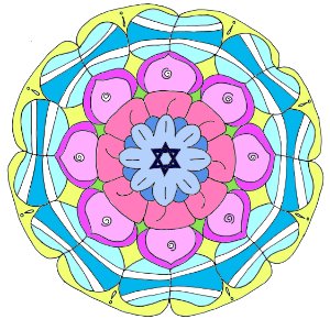 Flower, Circle, Symmetry, Design