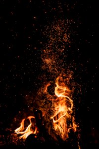 Nature, Flame, Fire, Darkness