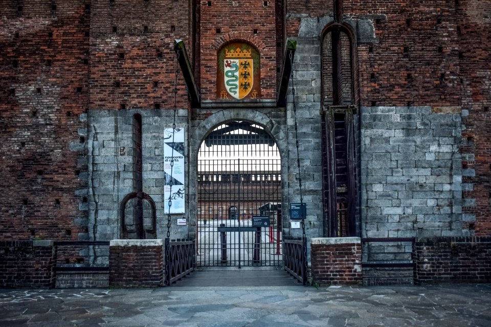 Landmark, Brick, Wall, Building