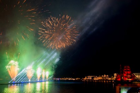Fireworks, Reflection, Sky, Event photo