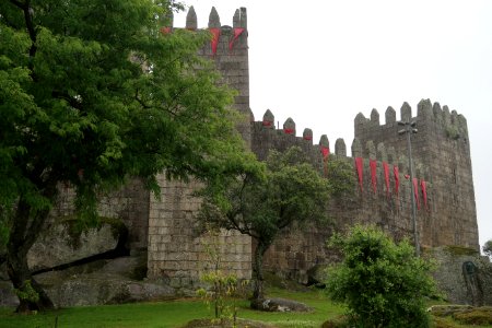Castle, Building, Fortification, Tree photo