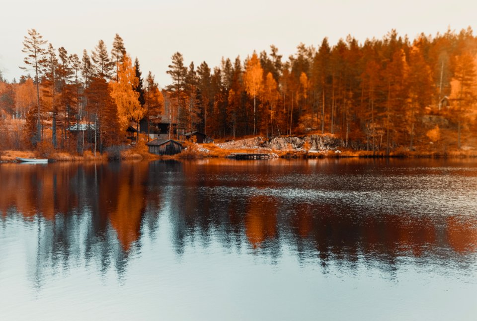 Reflection, Water, Nature, Lake photo