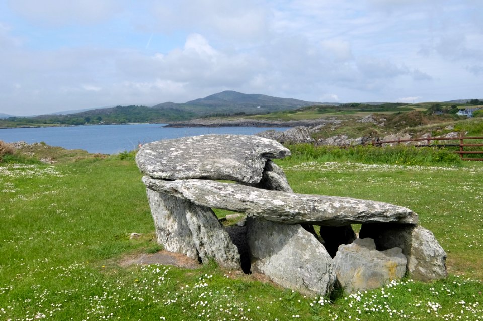 Rock, Grass, Promontory, Archaeological Site