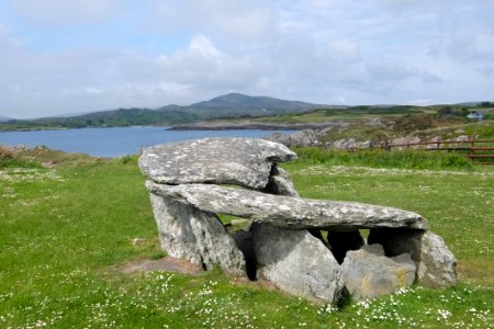 Rock, Grass, Promontory, Archaeological Site