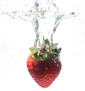 Food strawberry fruit
