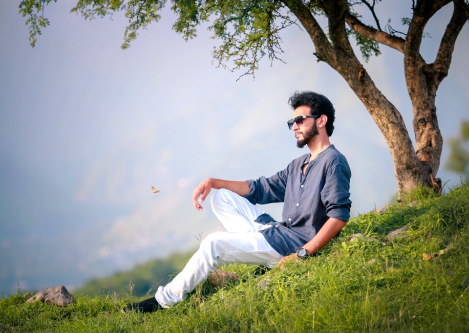 Nature, Photograph, Green, Man