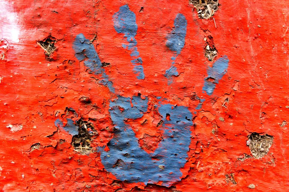 Red, Geological Phenomenon, Painting, Acrylic Paint