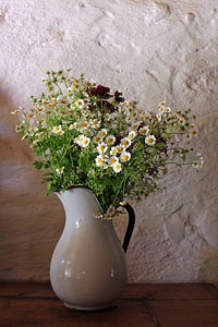 Deco flowers ceramic photo