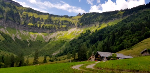 Mountainous Landforms, Highland, Nature, Valley