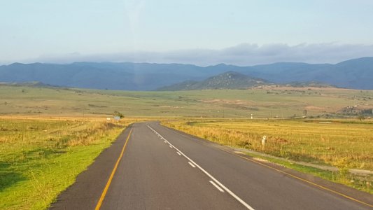 Road, Plain, Ecosystem, Grassland
