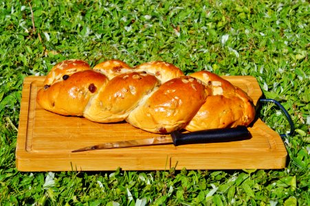 Baked Goods, Bread, Loaf, Challah photo