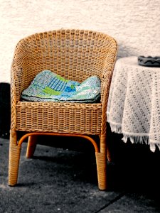 Furniture, Chair, Wicker, Product photo