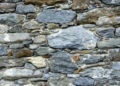 Stone Wall, Rock, Wall, Bedrock
