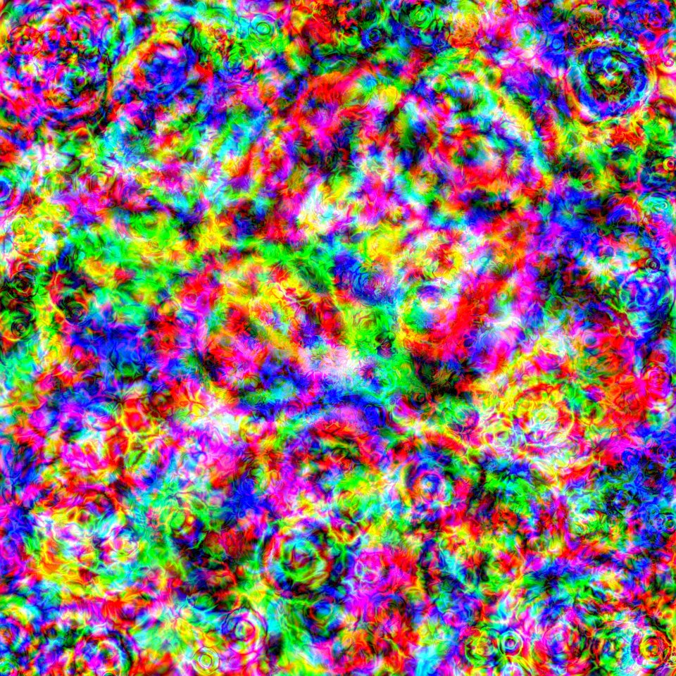 Psychedelic Art, Pattern, Textile, Art
