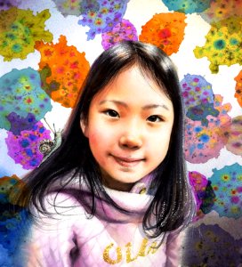 Flower, Pink, Facial Expression, Girl