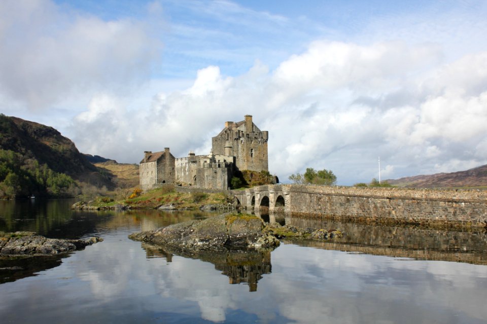 Reflection, Sky, Highland, Cloud