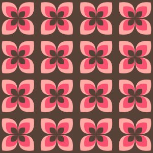 Pink, Pattern, Flower, Design