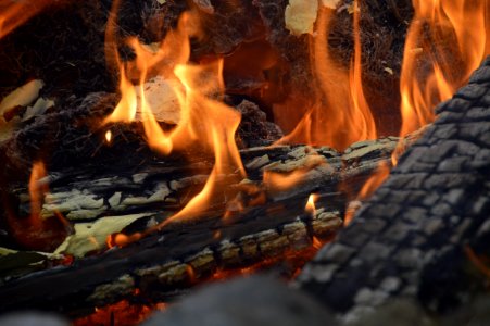 Campfire, Heat, Flame, Fire