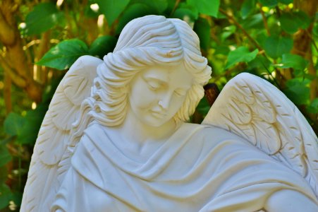 Statue, Sculpture, Leaf, Stone Carving photo