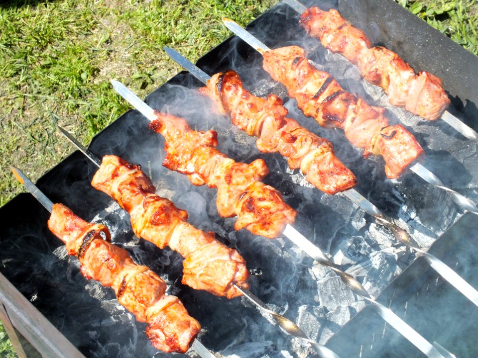 Grilling, Shashlik, Barbecue, Grilled Food