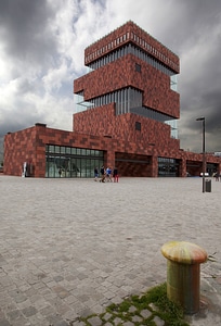 Antwerp museum architecture