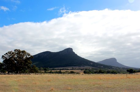 Ecosystem, Sky, Highland, Grassland photo