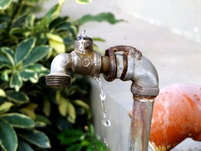 Water, Close Up, Metal