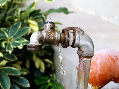 Water, Close Up, Metal photo