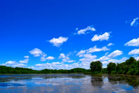 Sky, Water Resources, River, Reflection photo