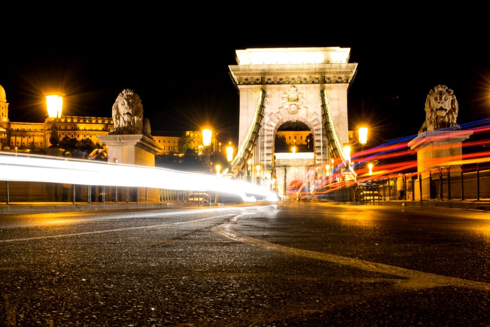 Landmark, Night, City, Urban Area