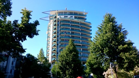 Tower Block, Building, Tower, Tree photo