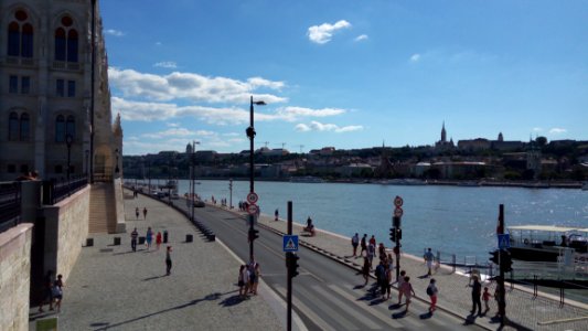 Sky, Waterway, Town, Water photo